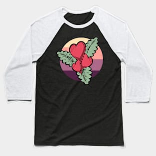 Heart Love Baseball T-Shirt